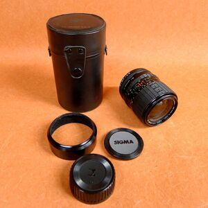 i★158 SIGMA MINI-ZOOM-α 1:2.8-4 35-85mm 一眼カメラ用レンズ マニュアルフォーカス/60