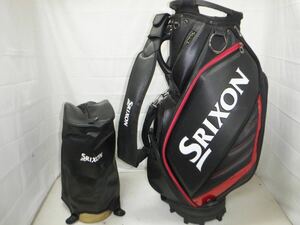 SRIXON★スリクソン★DUNLOP★ダンロップ★10型★中古★プロモデル(BK×RED)ゴルフ キャディバック