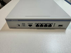 NEC UNIVERGE IX2310 全ポート10Gbps VPN対応高速アクセスルーター ＆オマケ付き【動作確認済中古】