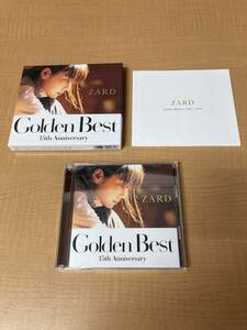 ◎ 送料無料 ZARD Golden Best 15th Anniversary CD 動作未確認 現状品 坂井泉水 ザード ゴールデン ベスト 周年記念 アルバム