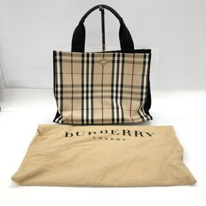 BURBERRY バーバリー ノバチェック ハンドバッグ 保存袋付き【DAAQ7013】