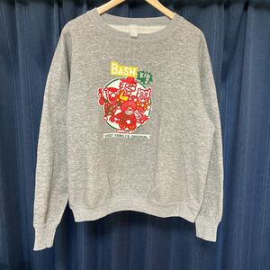 70s 80s ビンテージ　Health knit クルースウェット　グレー