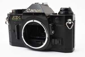 ★実用品★ キヤノン Canon AE-1 PROGRAM ボディ ブラック 《シャッター鳴きなし・露出計OK！》★完動品★ #007 #41016186 #0801