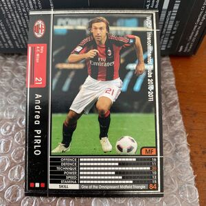 ◆WCCF 2010-2011 アンドレア・ピルロ Andrea PIRLO AC Milan 186◆