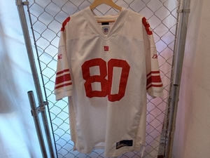 古着 90s Reebok NFL 80 SHOCKEY 半袖シャツ ゲームシャツ サイズ52 R700A05 ホワイト レッド リーボック 店舗受取可
