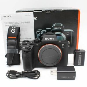 12189ショット！■極上品■ SONY α7II ボディ　ブラック ILCE-7M2