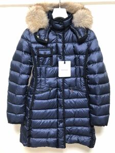 送料無料 未使用 MONCLER HERMIFUR モンクレール エルミファー ネイビー 3 ダウンジャケット ダウン コート 正規品 国内定価368500円 3-3