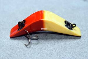 DAILY DOUBLE FLOATER, MILLSITE TACKLE CO.USA,C1946 OLD PLASTIC LURE SPECIAL,