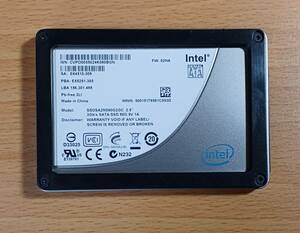 Intel SATA SSD 80GB マウンターおまけ