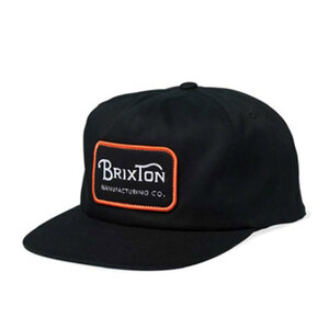 正規品!! BRIXTON(ブリクストン) GRADE SNAPBACK ブラック//