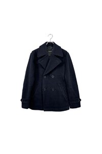 BURBERRY BLACK LABEL Pcoat バーバリーブラックレーベル ピーコート ネイビー系 ブラック系 サイズM アウター メンズ ヴィンテージ 8