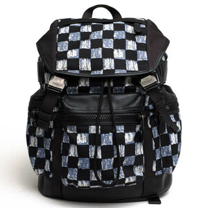 COACH コーチ リュック F11172 Terrain Trek Pack with Graphic Checker Print テック テライン パック グラフィック チェッカープリント