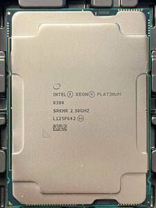 2月5日発送 Intel Xeon Platinum 8380 SRKHR 40C 2.3GHz 3.0/3.4GHz 60MB 270W LGA4189 DDR4-3200