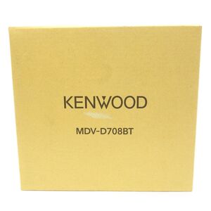 119【未使用】KENWOOD ケンウッド MDV-D708BT 彩速ナビ 7V型/180mmモデル AVナビゲーション