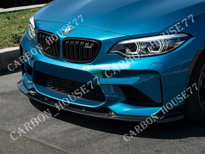 ★BMW F87 M2 ベースグレード カーボン フロント リップ スポイラー 3型 2014-2018☆