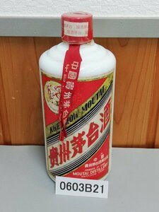 0603B21　中国酒　未開栓　貴州茅台酒　マオタイ酒　天女ラベル　500ml　※ｇ＝ボトルの重さを含む