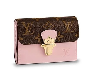 ★正規品★　【LOUIS　VUITTON】ルイヴィトン モノグラム ポルトフォイユ チェリーウッド コンパクト ローズバレリーヌ 財布 M61911