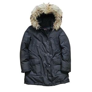 WOOLRICH ブラック ダウンジャケット・コート XS