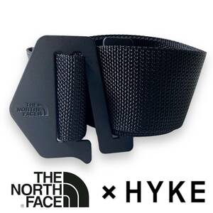 【F】新品 ザノースフェイス×ハイク テック ウェービング ベルト THE NORTH FACE HYKE Tec Weaving Belt 黒 ◆R631