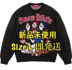 Supreme Snow White Sweaterスノーホワイト白雪姫　黒L