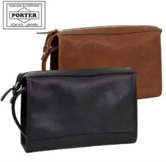 定価38,500円 ポーター ヘリテージ ポーチ PORTER セカンドバッグ