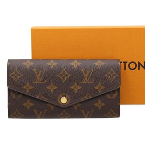 ★G2363 未使用 ルイヴィトン モノグラム ポルトフォイユ サラ ニつ折長財布 ICチップ M60531 LOUIS VUITTON メンズ レディース★