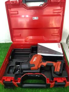 【未使用品】HILTI(ヒルティ） NURON 22V充電式ワンハンドレシプロソー　SR4-22 (本体＋ケース） / ITG6YK5QR028