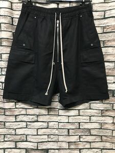 極美品★Rick Owens リックオウエンス★23SS RR01C4300-CR CARGOBELA SHORTS リップストップショーツ ハーフパンツ