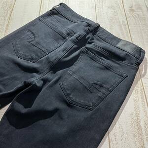 【AMERICAN EAGLE】アメリカンイーグル HI-RISE JEGGING ジェギング US 4 REGULAR ニークラッシュ加工 SUPER STRETCH ×4