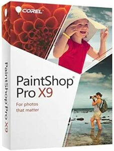 国内発送 正規品 即決！Corel PaintShop Pro X9 正規版 Paint Shop 日本語マニュアル付き コーレル ペイントショップ