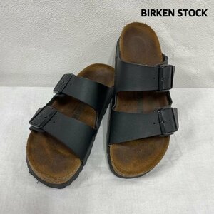 ビルケンシュトック ビルケンシュトック BIRKENSTOCK ダブルストラップ サンダル サンダル 24.0cm 黒 / ブラック X 茶 / ブラウン