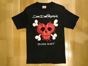 DEE DEE RAMONE POISON HEART Tシャツ Sサイズ ダイヤモンドスター ディー ディー ラモーン 検索 パンク 666 ラモーンズ