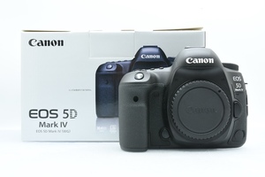 箱付き美品 Canon EOS 5D Mark IV ボディ キヤノン キャノン デジタル一眼レフ EFマウント ■30015