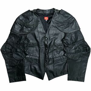 AW1988 VIVIENNE WESTWOOD LEATHER ARMOR JACKET ヴィヴィアンウェストウッド アーマージャケット レザー 80s