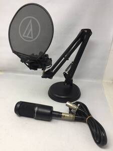 OY-235 A audio-technica オーディオテクニカ コンデンサーマイク AT2035 スタンド付き