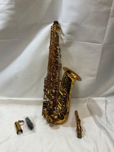 u55028　中古　SELMER 　 Reference リファレンス54　アンティークゴールドラッカー仕上げ　彫刻有