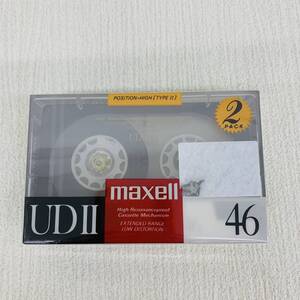 カセットテープ UDⅡ46 maxell 2点セット ※2400010359132