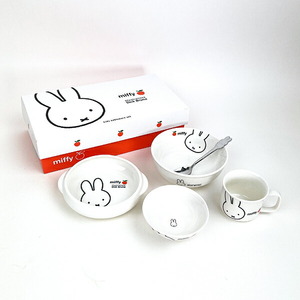 ミッフィー miffy アップル 食器ギフトセット 出産祝い ギフト 日本製