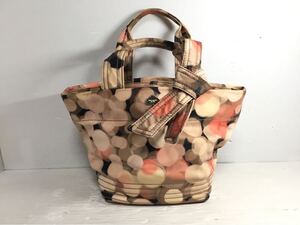 [K-2024]kate spade NEW YORK ケイトスペード★レディース ハンドバッグ ピンク系☆ゴールド金具 鞄♪売り切り 1000円スタート!!