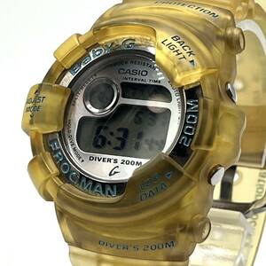 1円 稼動 廃盤 入手困難 CASIO G-SHOCK FROGMAN w.c.c.s. BGW-100wc フロッグマン baby-G カシオ 腕時計 デジタル スケルトン メンズ