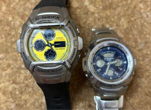 ●時計ジャンク● ２本まとめ売り　CASIO G-SHOCK G-501. G-7010 必ず説明文お読みください　314