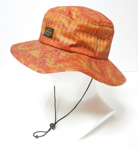 新品 送料無料 ペンドルトン CAMP HAT キャンプハット 帽子 オレンジ PENDLETON ネイティブ柄