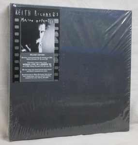 新品未開封★Keith Richards / Main Offender 30周年記念エディション BOX SET★3LP+2CD 輸入盤 ピックほか 特典多数★キースリチャーズ