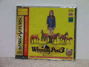 ■■ 即決!! 新品 SS ウイニングポスト３ Winning Post 3／セガサターン SEGA SATURN■■