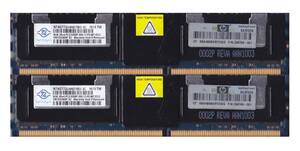 MacPro用メモリ 初代 Early2008用 8GBメモリ(4GB×2枚). DDR2 667MHz PC2-5300F ECC FB-DIMM.