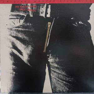 超 高音質 米Mobile Fidelity盤LP！Rolling Stones / Sticky Fingers 1981年 MFSL 1-060 Original Master Recording Zipper Andy Warhol