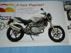 ★2001年▲MC33 ホンダ VTR 250 カラーオーダープラン カタログ▲HONDA VTR250 MC15E 水冷 4ストローク DOHC 4バルブ V型 2気筒 249cc 32PS