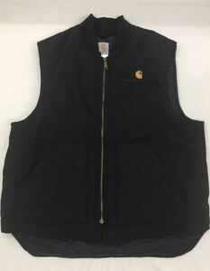 Carhartt made in usa XL Tall Black カーハート　メイドインUSA エクストララージ　トール　ブラック　ナイロン　ベスト　黒　ダック