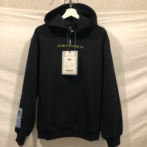 [未使用] アレキサンダーマックイーン　MCQ パーカー　ブラック　チェーンブラック スウェット Hooded