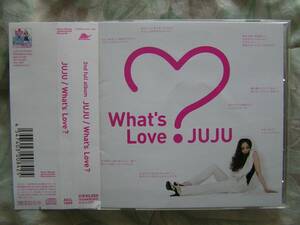 ◇JUJU / What’s Love? ■帯付♪2ndアルバム ※盤面きれいです。　小田